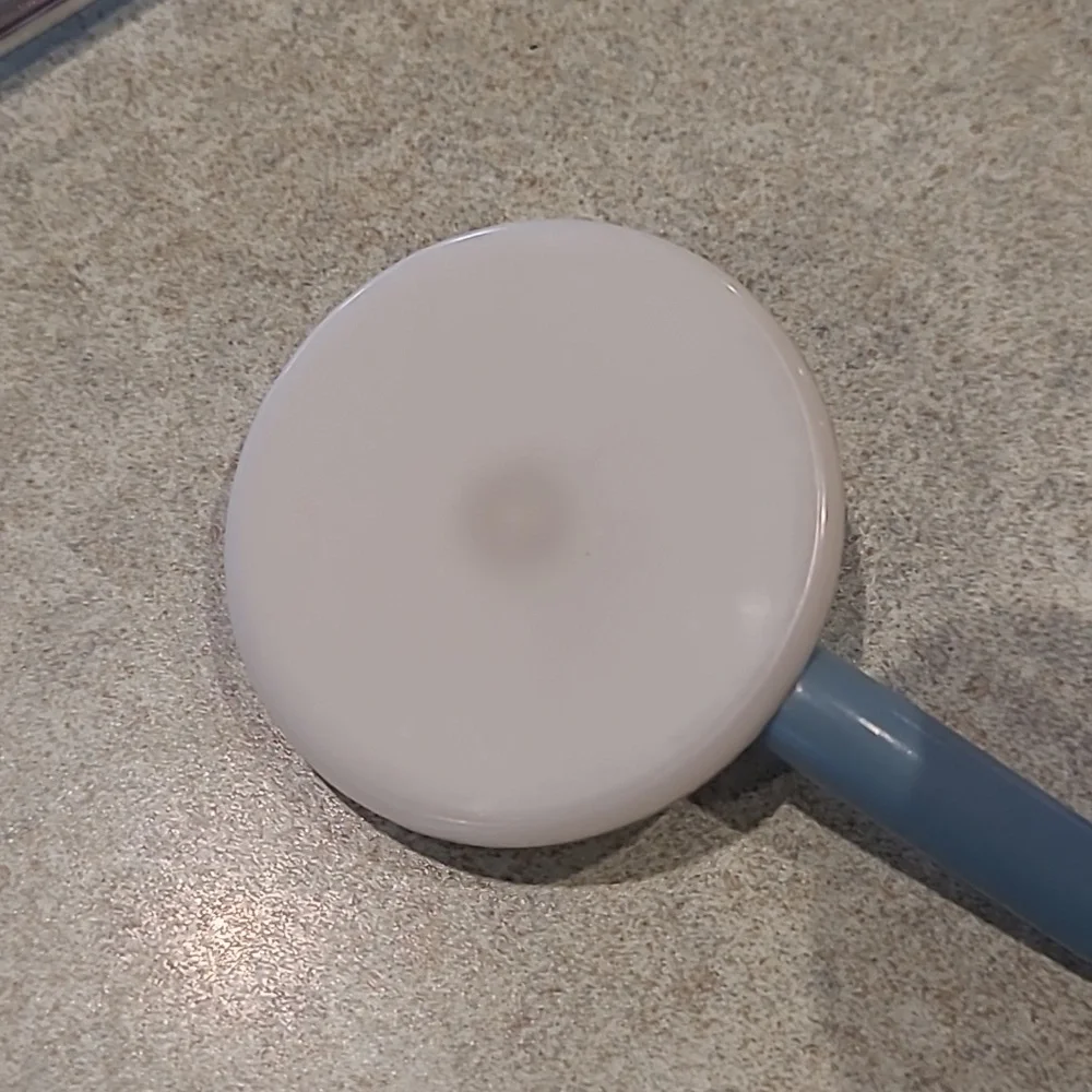 Blue Stethoscope with Silver Accents